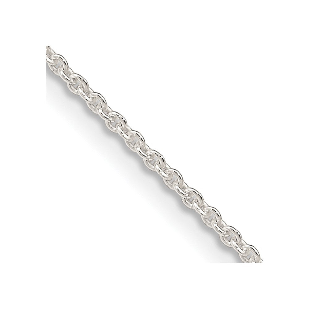 FJC Finejewelers 925 Sterling Silver Forzantine Cable Chain 22 Inches x 1.6 mm