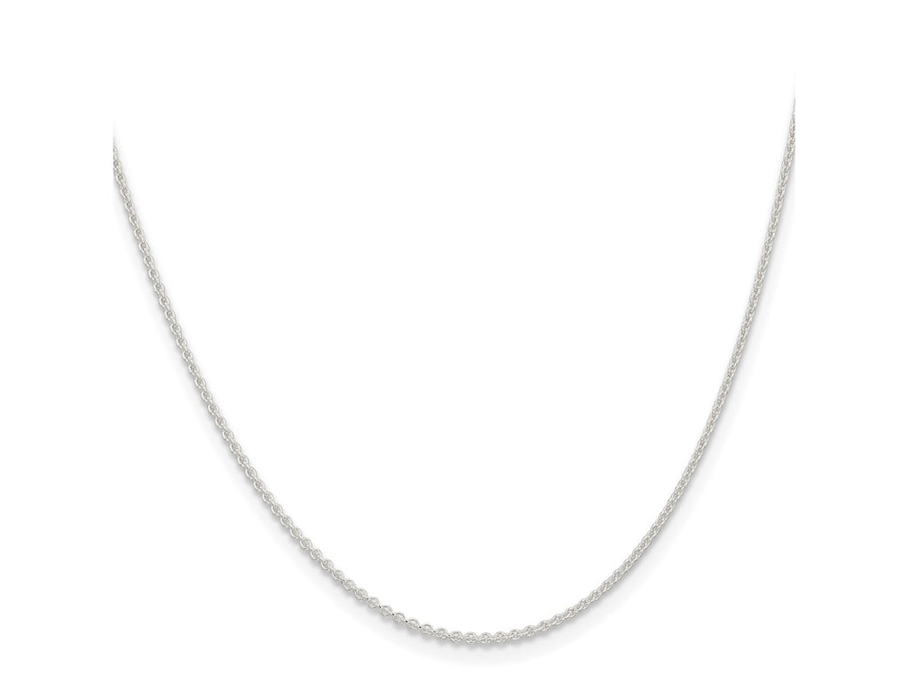 FJC Finejewelers 925 Sterling Silver Forzantine Cable Chain 22 Inches x 1.6 mm