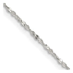 FJC Finejewelers 925 Sterling Silver Twisted Serpentine Chain 18 Inches x 1.4 mm