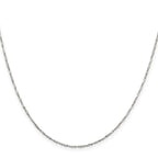 FJC Finejewelers 925 Sterling Silver Twisted Serpentine Chain 20 Inches x 1.4 mm