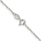 FJC Finejewelers 925 Sterling Silver Twisted Serpentine Chain 24 Inches x 1.4 mm
