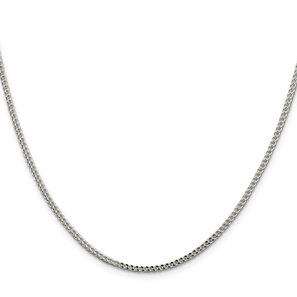 FJC Finejewelers 925 Sterling Silver Bright Cut Square Franco Chain 18 Inches x 1.8 mm