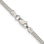 FJC Finejewelers 925 Sterling Silver Bright Cut Square Franco Chain 18 Inches x 1.8 mm