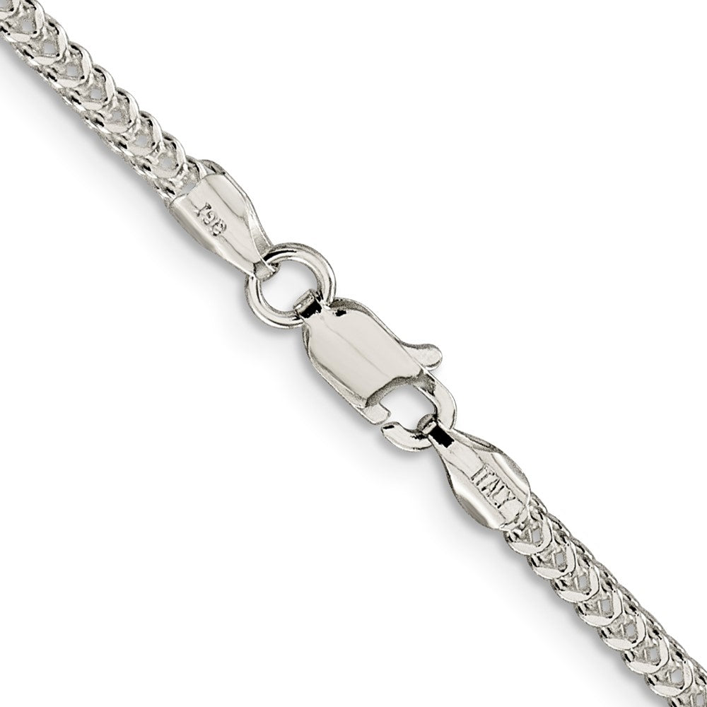 FJC Finejewelers 925 Sterling Silver Bright Cut Square Franco Chain 22 Inches x 1.8 mm