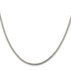 FJC Finejewelers 925 Sterling Silver Bright Cut Square Franco Chain 30 Inches x 1.8 mm