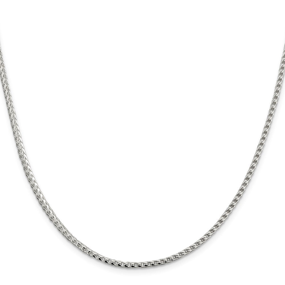 FJC Finejewelers 925 Sterling Silver Bright Cut Square Franco Chain 30 Inches x 2.55 mm