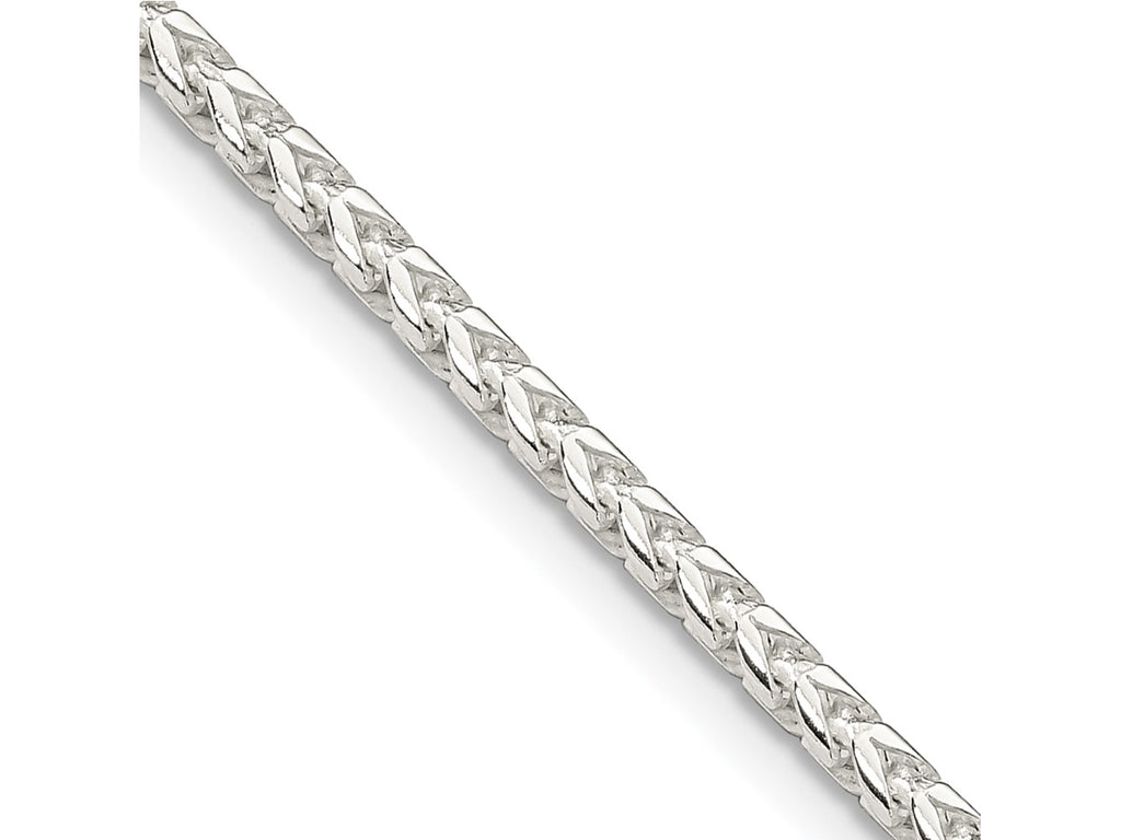 FJC Finejewelers 925 Sterling Silver Bright Cut Square Franco Chain 30 Inches x 2.55 mm