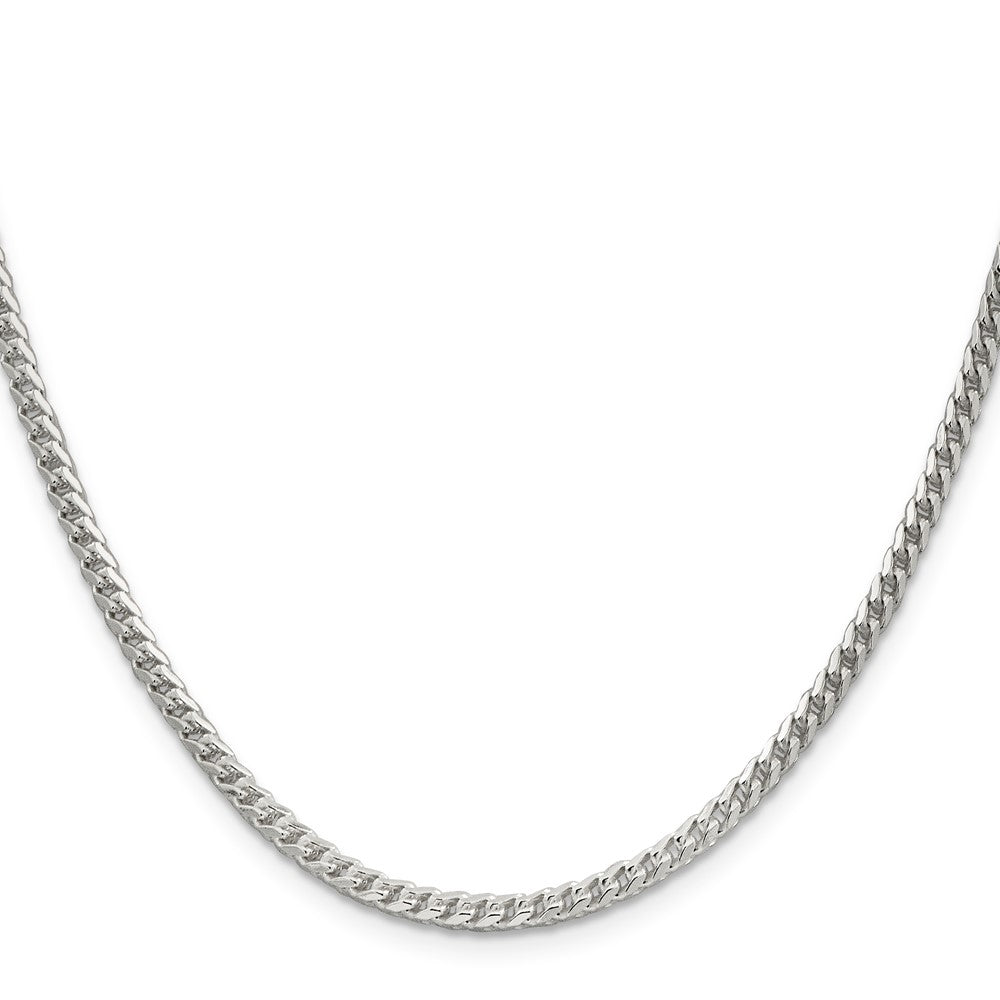 FJC Finejewelers 925 Sterling Silver Bright Cut Square Franco Chain 22 Inches x 3 mm