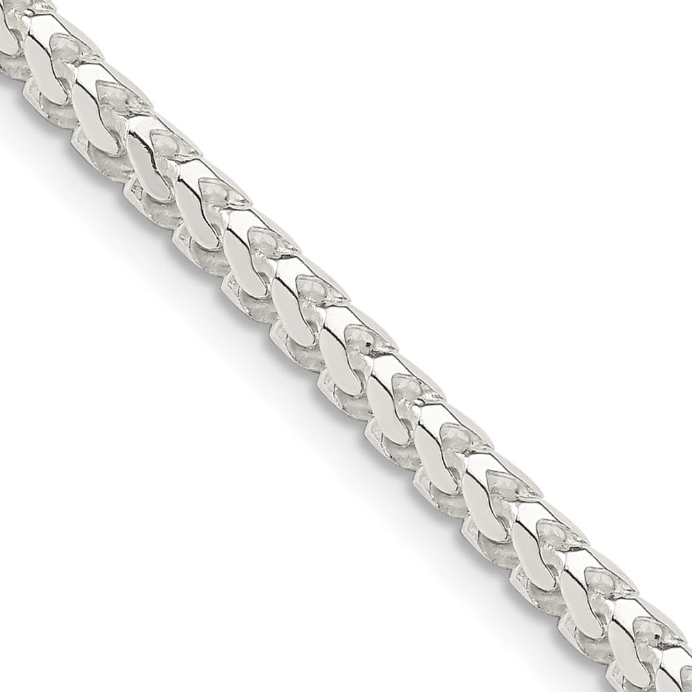 FJC Finejewelers 925 Sterling Silver Bright Cut Square Franco Chain 26 Inches x 3 mm