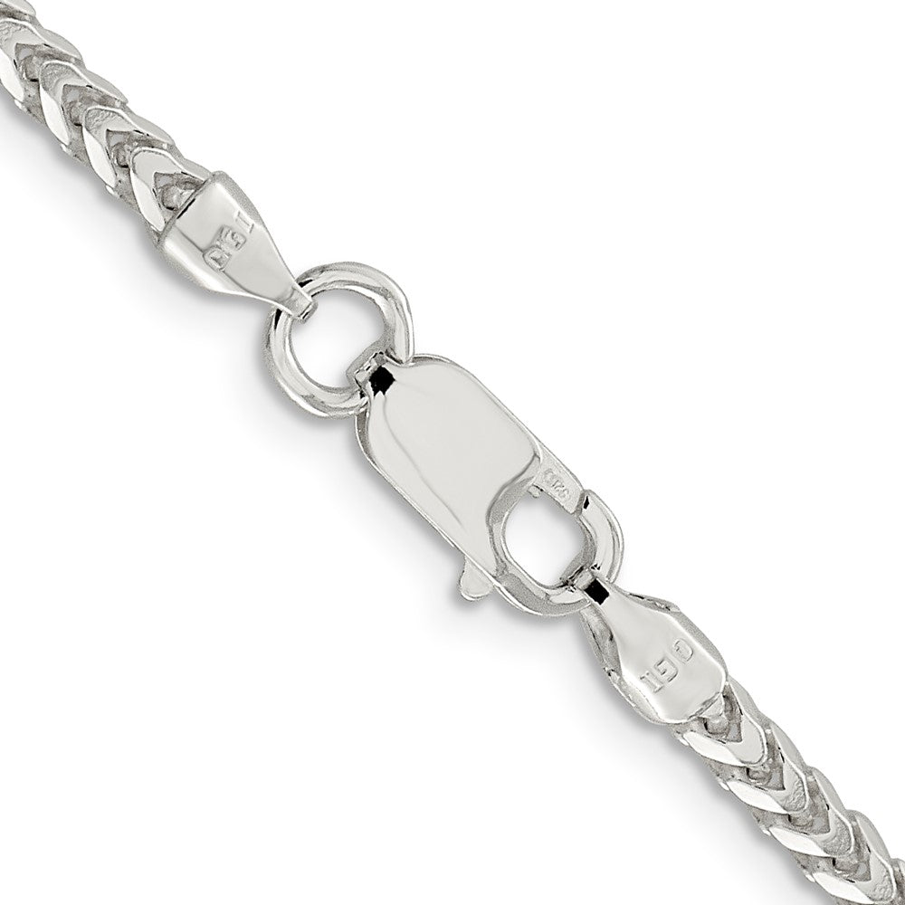 FJC Finejewelers 925 Sterling Silver Bright Cut Square Franco Chain 26 Inches x 3 mm