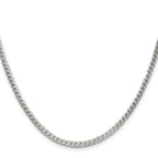 FJC Finejewelers 925 Sterling Silver Bright Cut Square Franco Chain 30 Inches x 3 mm