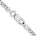 FJC Finejewelers 925 Sterling Silver Bright Cut Square Franco Chain 30 Inches x 3 mm