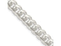 FJC Finejewelers 925 Sterling Silver Domed with Side Bright Cut Curb Chain 24 Inches x 8.5 mm