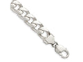 FJC Finejewelers 925 Sterling Silver Domed with Side Bright Cut Curb Chain Bracelet 10 Inches x 11 mm