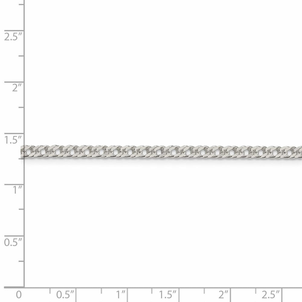 FJC Finejewelers 925 Sterling Silver Open Link Rambo Chain 20 Inches x 3.3 mm