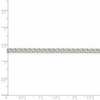 FJC Finejewelers 925 Sterling Silver Open Link Rambo Chain 20 Inches x 3.3 mm