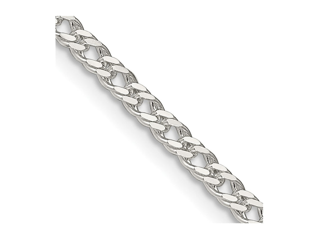 FJC Finejewelers 925 Sterling Silver Open Link Rambo Chain 20 Inches x 3.3 mm