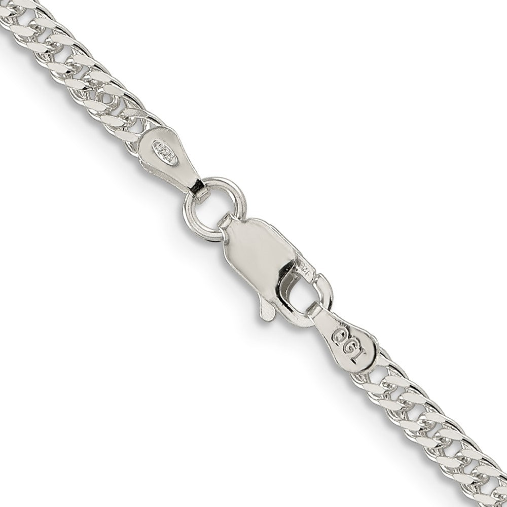 FJC Finejewelers 925 Sterling Silver Open Link Rambo Chain 24 Inches x 3.3 mm