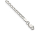 FJC Finejewelers 925 Sterling Silver Open Link Rambo Chain Bracelet 7 Inches x 3.3 mm
