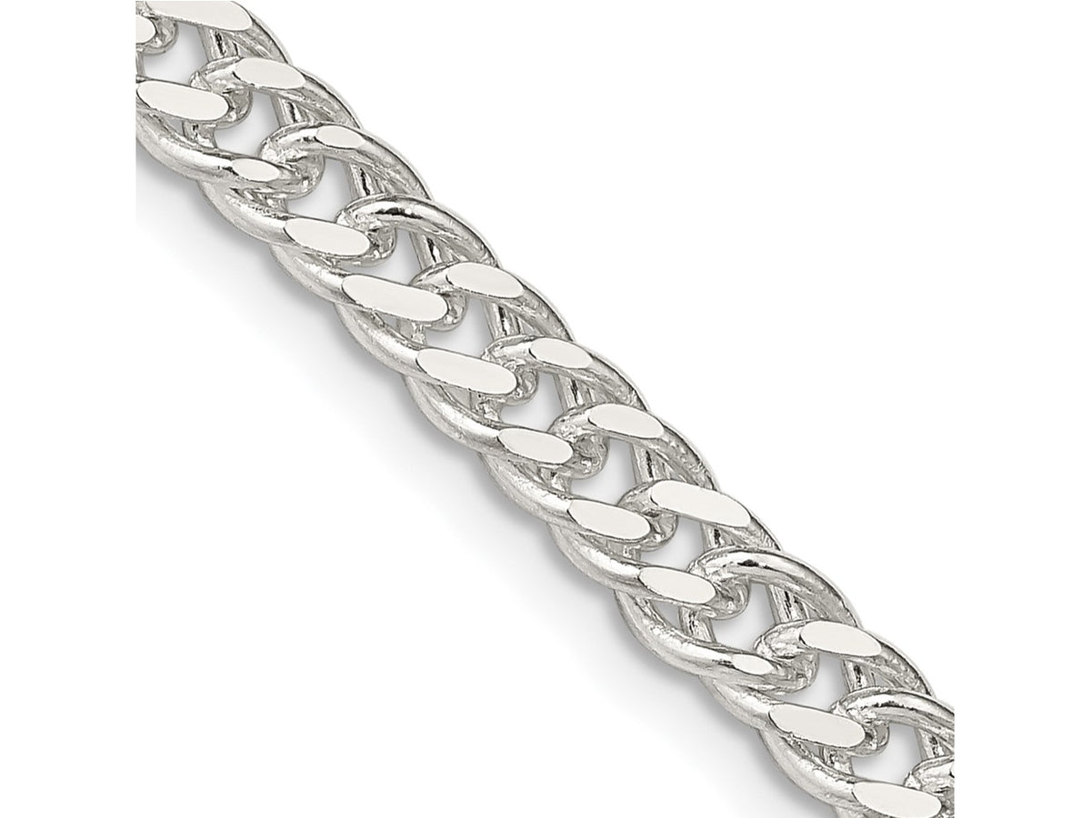 FJC Finejewelers 925 Sterling Silver Open Link Rambo Chain 22 Inches x 5.5 mm