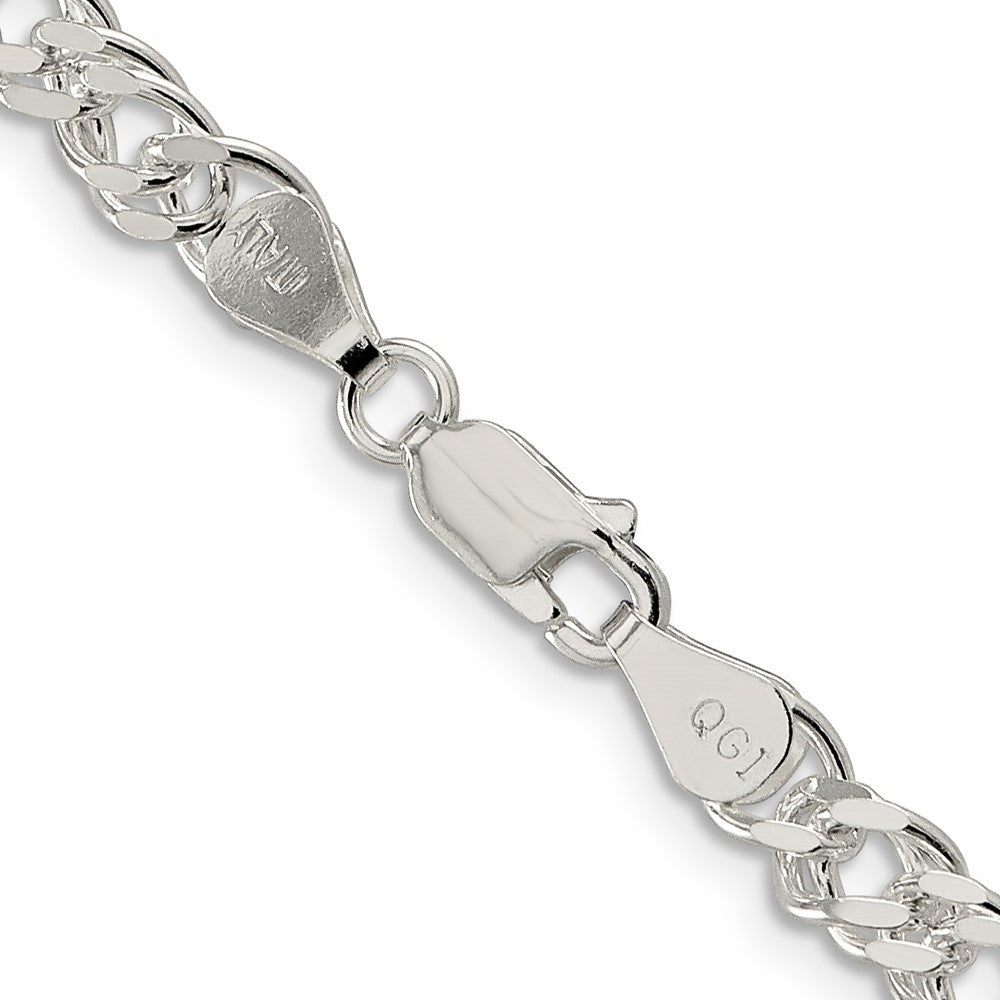 FJC Finejewelers 925 Sterling Silver Open Link Rambo Chain 24 Inches x 5.5 mm