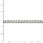 FJC Finejewelers 925 Sterling Silver Open Link Rambo Chain 24 Inches x 5.5 mm