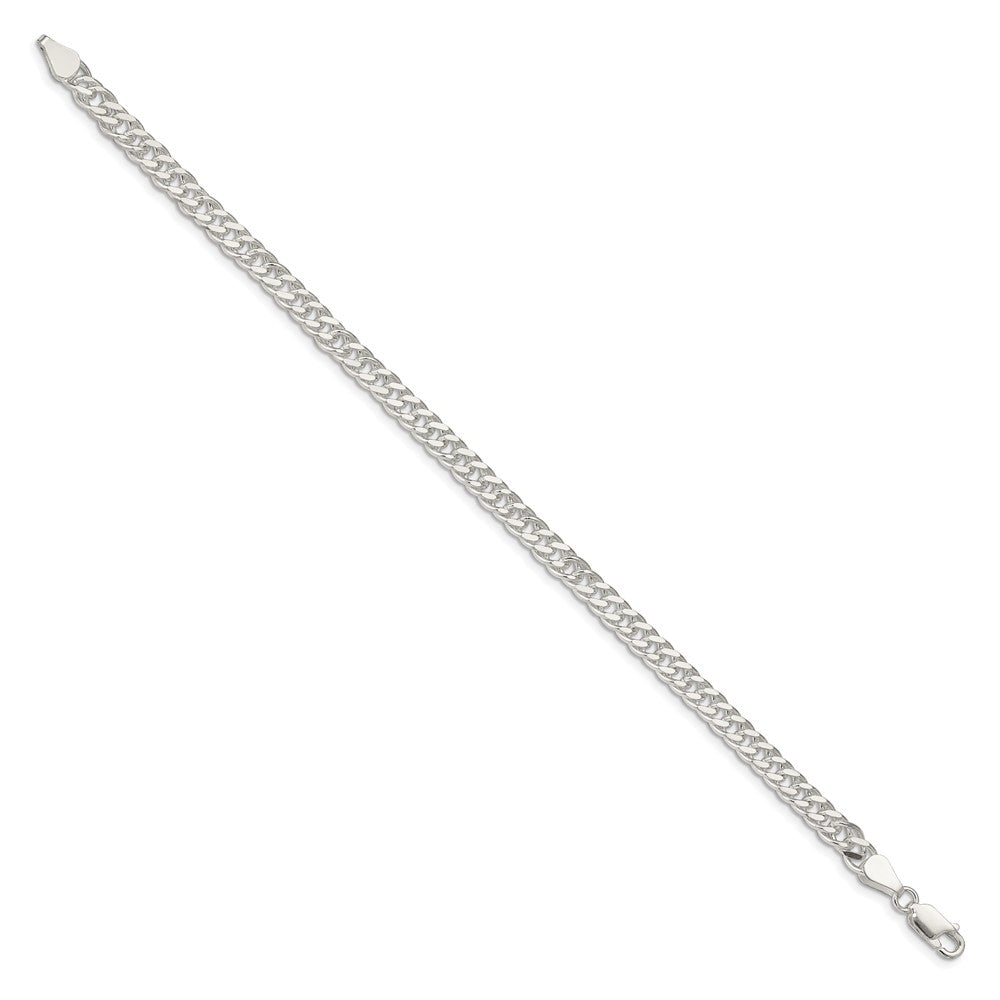 FJC Finejewelers 925 Sterling Silver Open Link Rambo Chain Bracelet 8 Inches x 5.5 mm