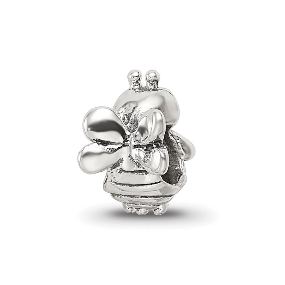 Reflections 925 Sterling Silver Kids Bumblebee Bead 9 x 5 mm