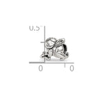 Reflections 925 Sterling Silver Cupid Bead 7 x 8 mm