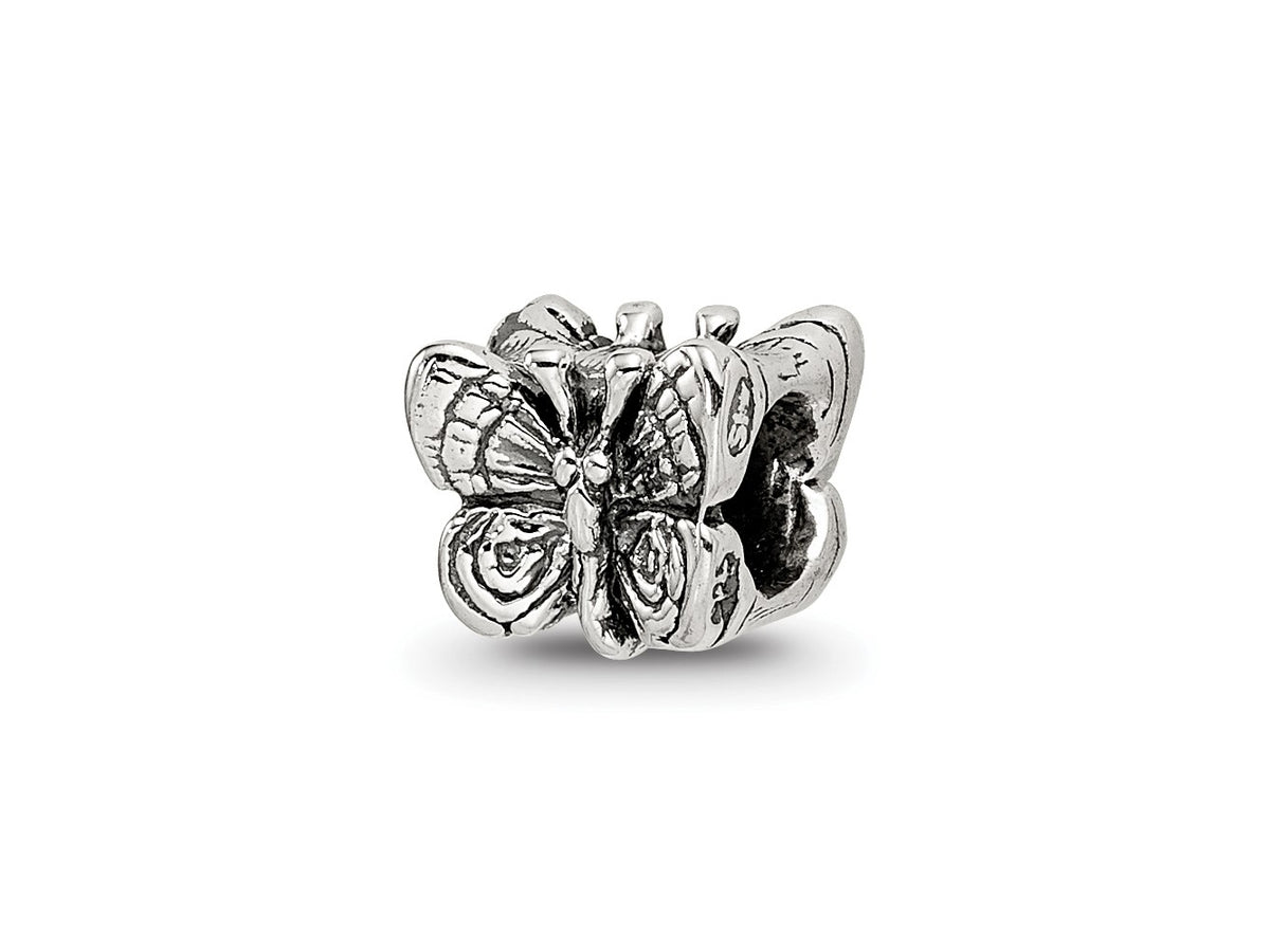 Reflections 925 Sterling Silver Butterfly Bead 7 x 6 mm