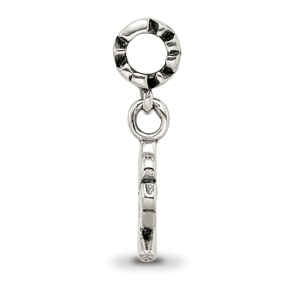 Reflections 925 Sterling Silver 4-leaf Clover Dangle Bead 18 x 8 mm