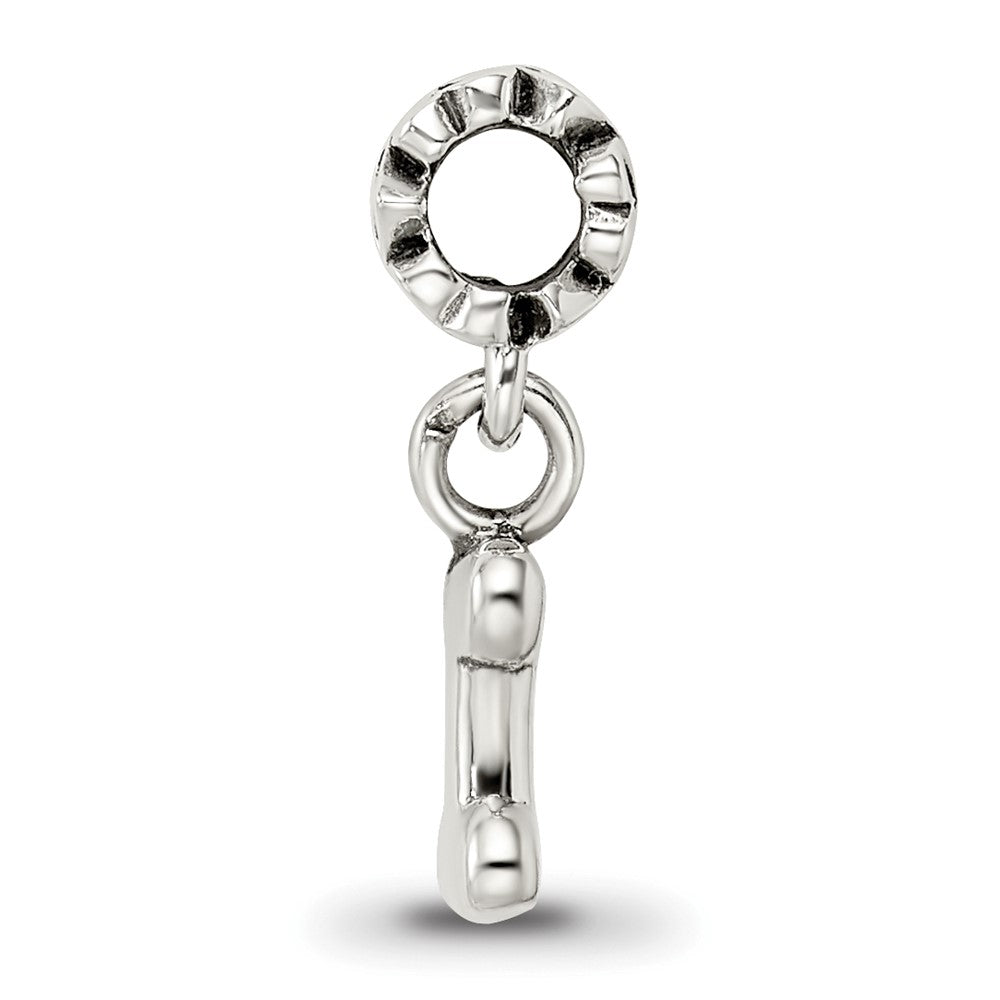 Reflections 925 Sterling Silver Dog Bone Dangle Bead 17 x 4 mm