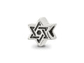 Reflections 925 Sterling Silver Kids Star of David Bead 7 x 7 mm.