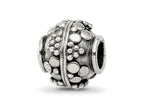 Reflections 925 Sterling Silver Hand Made Decorative Bali Bead 10 x 10 mm.