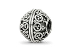 Reflections 925 Sterling Silver Hand Made Decorative Bali Bead 10 x 10 mm.