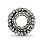 Reflections 925 Sterling Silver Hand Made Decorative Bali Bead 10 x 10 mm.