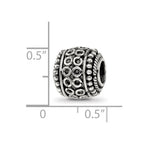 Reflections 925 Sterling Silver Hand Made Decorative Bali Bead 10 x 10 mm.
