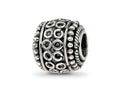 Reflections 925 Sterling Silver Hand Made Decorative Bali Bead 10 x 10 mm.