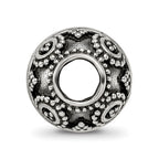Reflections 925 Sterling Silver Hand Made Decorative Bali Bead 10 x 10 mm.
