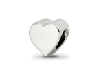 Reflections 925 Sterling Silver Heart Shape Bead 8 x 8 mm.