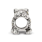Reflections 925 Sterling Silver Marcasite Rabbit Bead 9 x 10 mm.