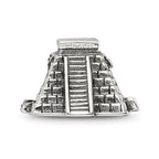 Reflections 925 Sterling Silver Chichen Itza Bead 7 x 12 mm