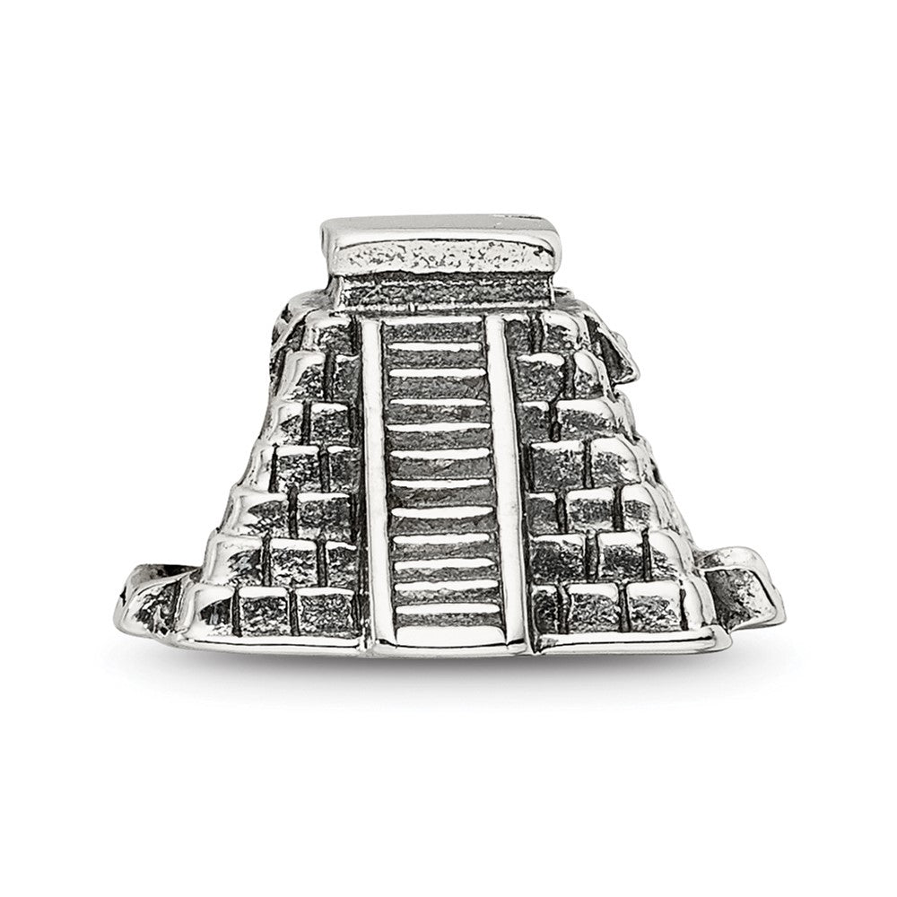 Reflections 925 Sterling Silver Chichen Itza Bead 7 x 12 mm