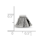 Reflections 925 Sterling Silver Chichen Itza Bead 7 x 12 mm