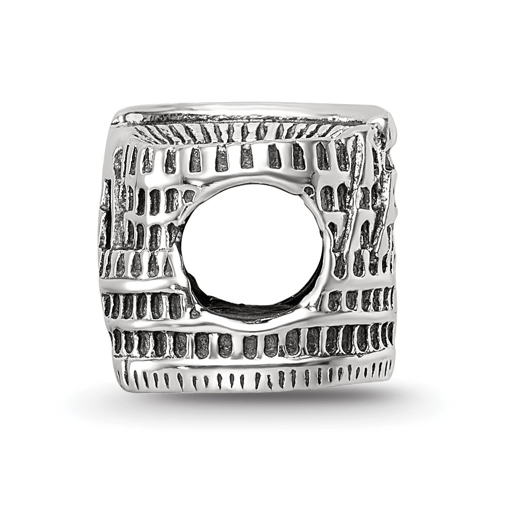 Reflections 925 Sterling Silver Colosseum Bead 8 x 8 mm
