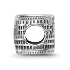 Reflections 925 Sterling Silver Colosseum Bead 8 x 8 mm