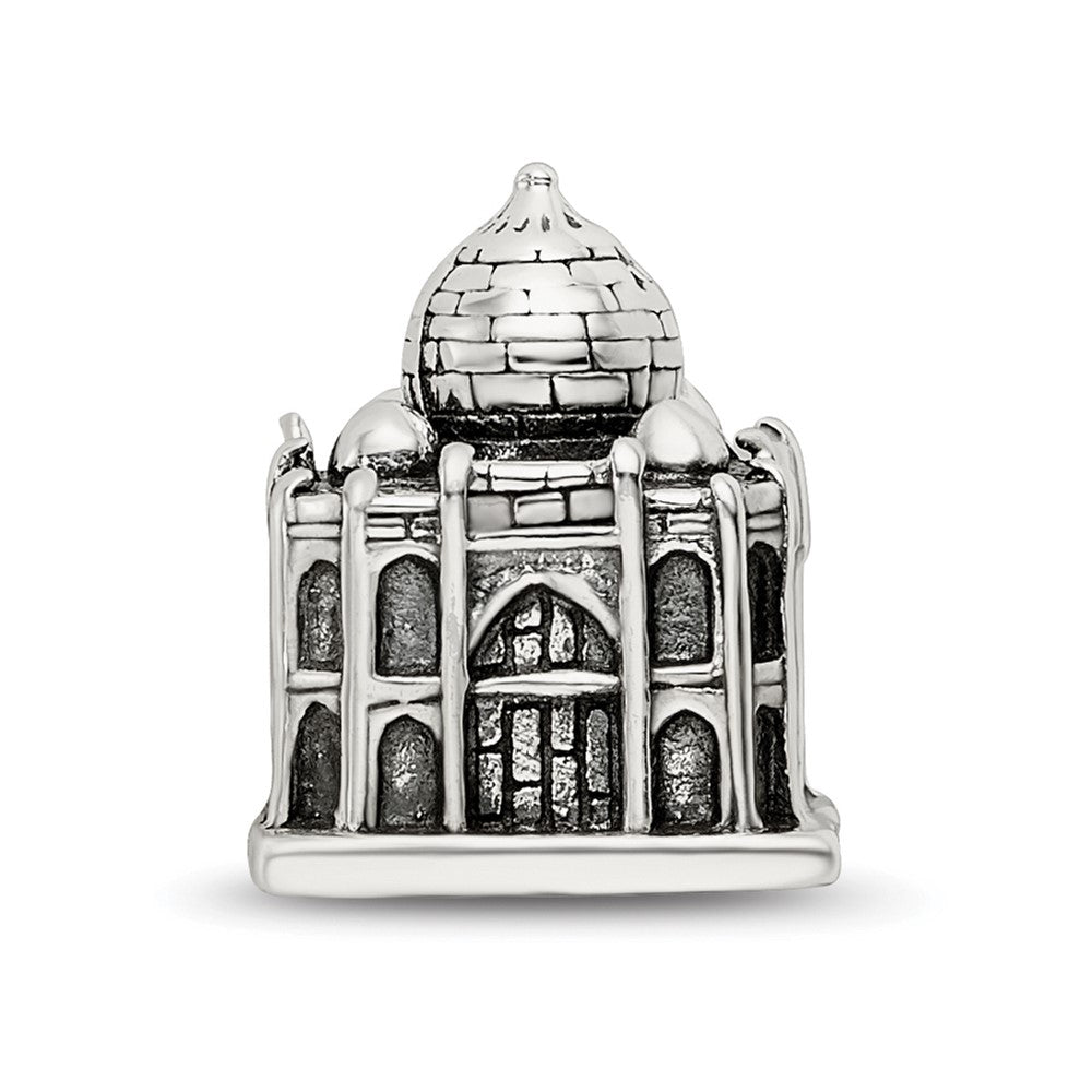 Reflections 925 Sterling Silver Taj Mahal Bead 9 x 9 mm