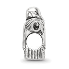 Reflections 925 Sterling Silver Christ the Redeemer Bead 13 x 14 mm