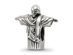 Reflections 925 Sterling Silver Christ the Redeemer Bead 13 x 14 mm
