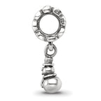 Reflections 925 Sterling Silver Snowman Dangle Bead 17 x 5 mm